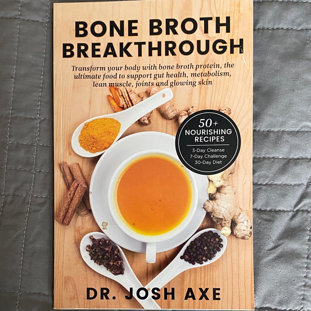 The Longevity Diet Book by Dr. Valter Longo & Bone Broth Breakthrough book - Picture 3 of 6
